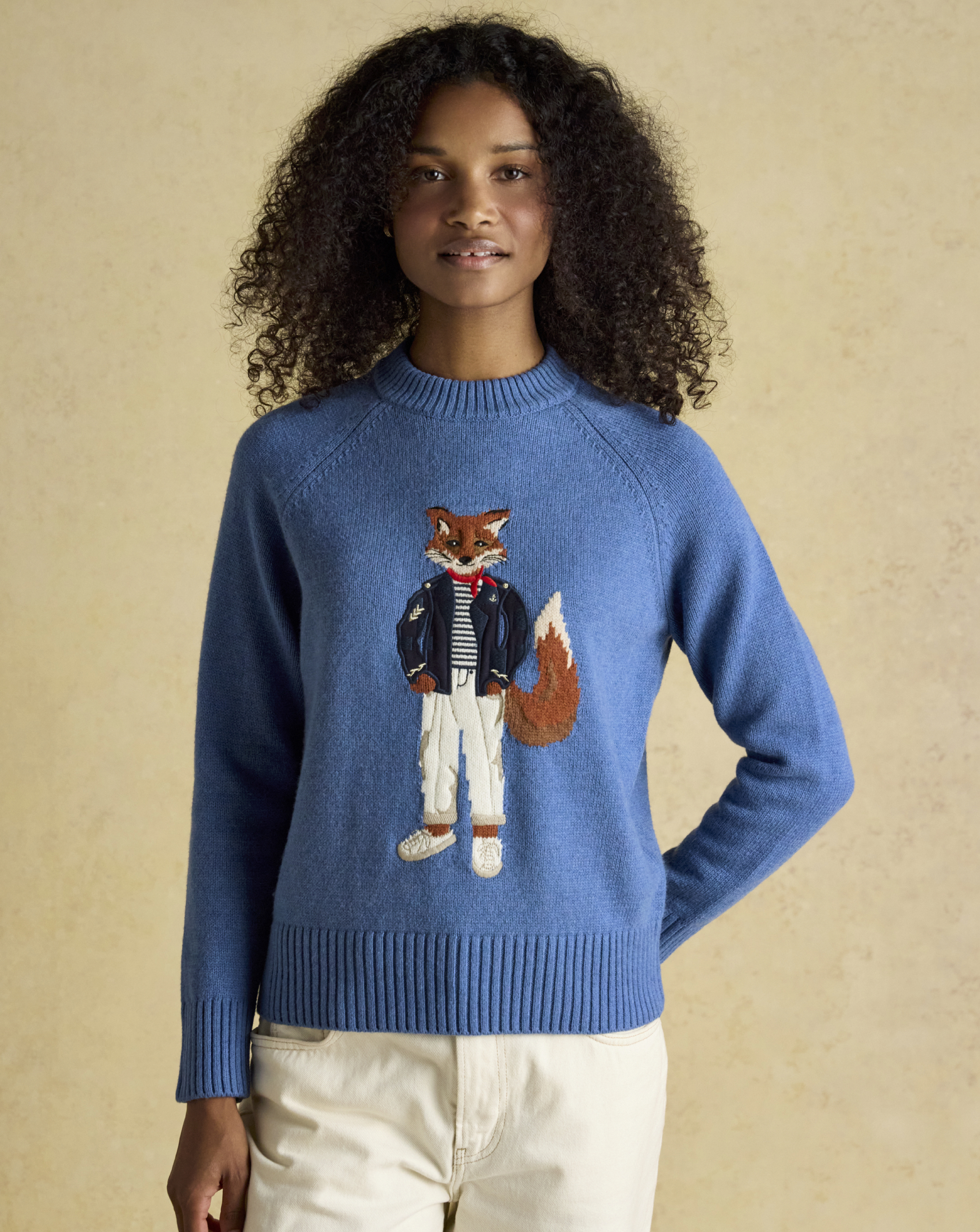 Joules Blue Jonty Jumper - 2XL