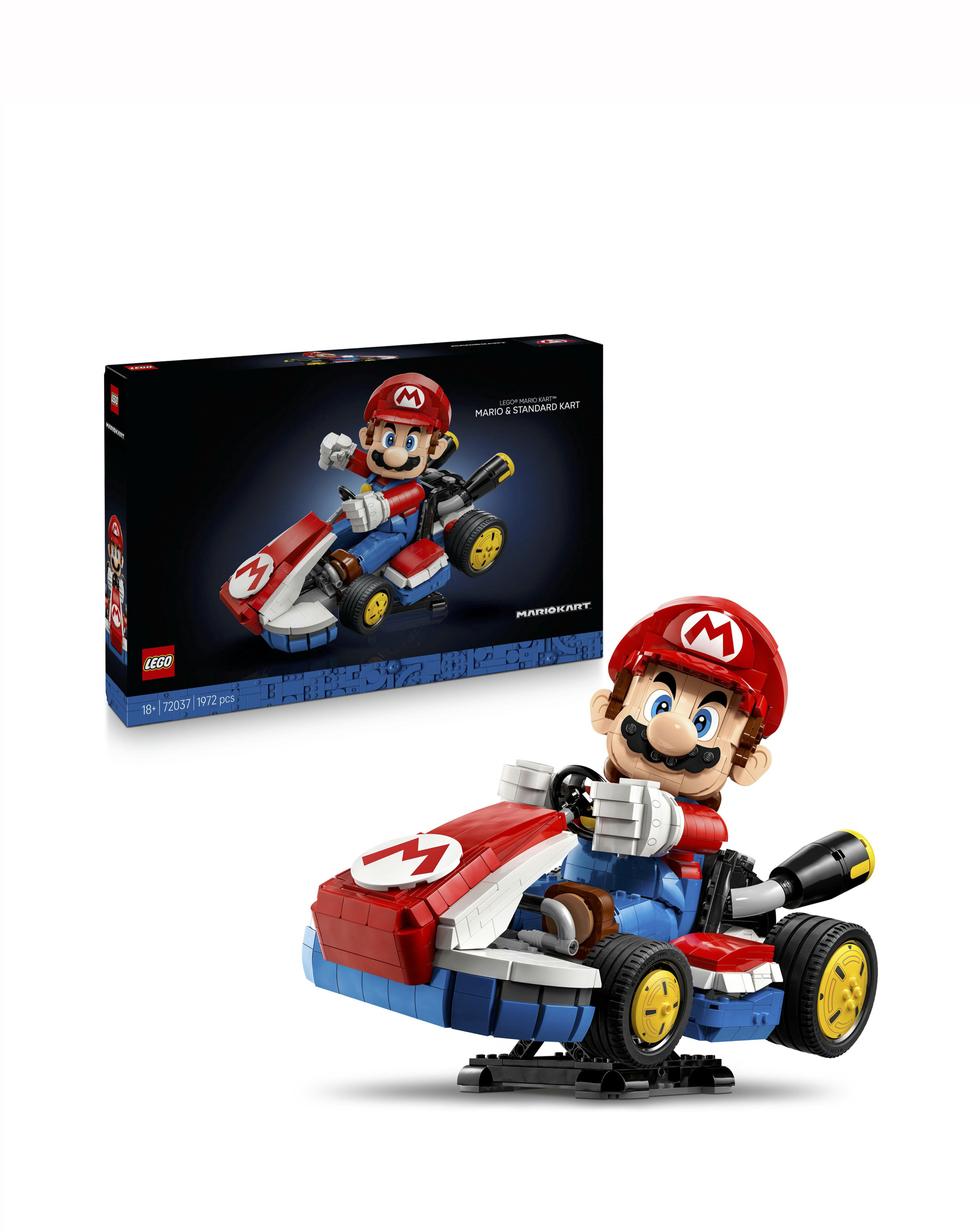 LEGO 72037 Mario Kart - Mario and Standard Kart - Image 8