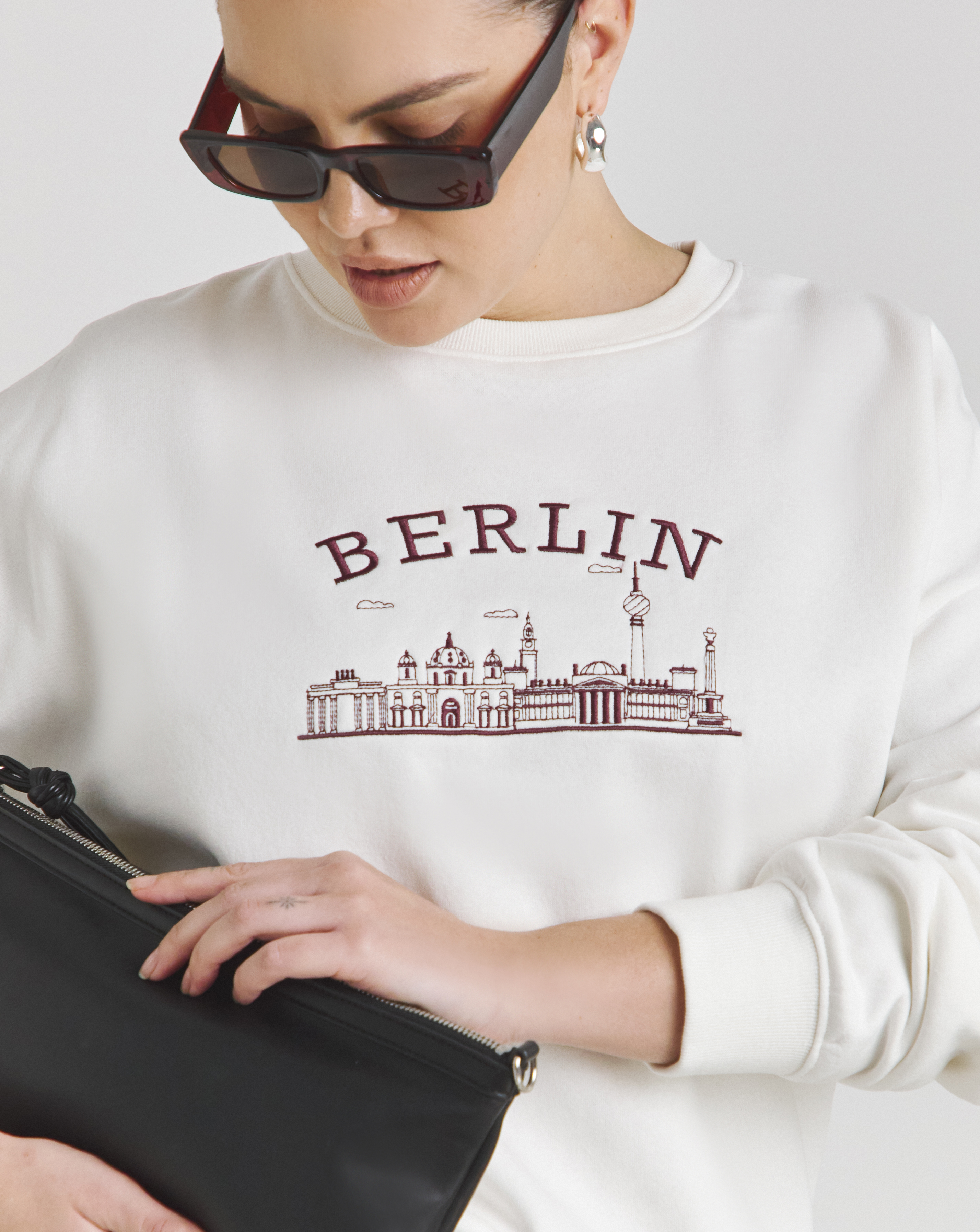 Berlin Embroidered Sweatshirt