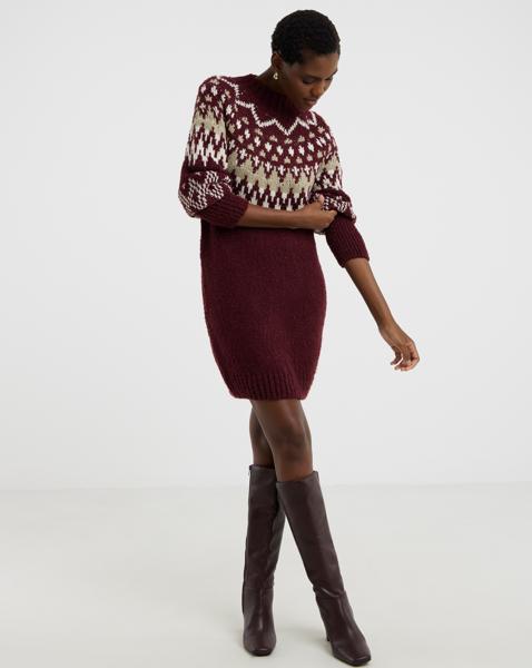 FAIRISLE JUMPER DRESS