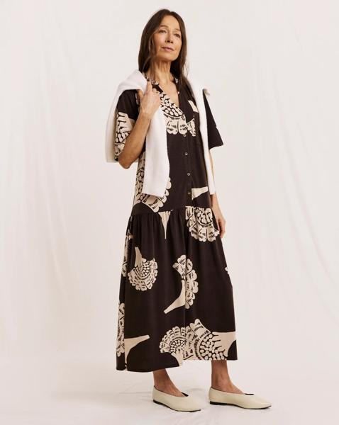 Julipa Petite Button Down Midi Dress
