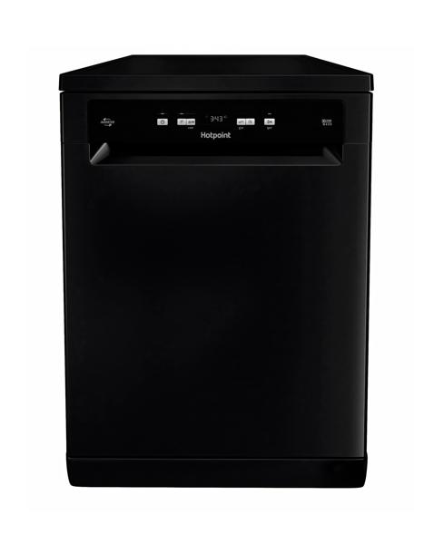 Hotpoint HFC3C26WCBUK Full Size Dishwasher - 14 Place Settings - Black