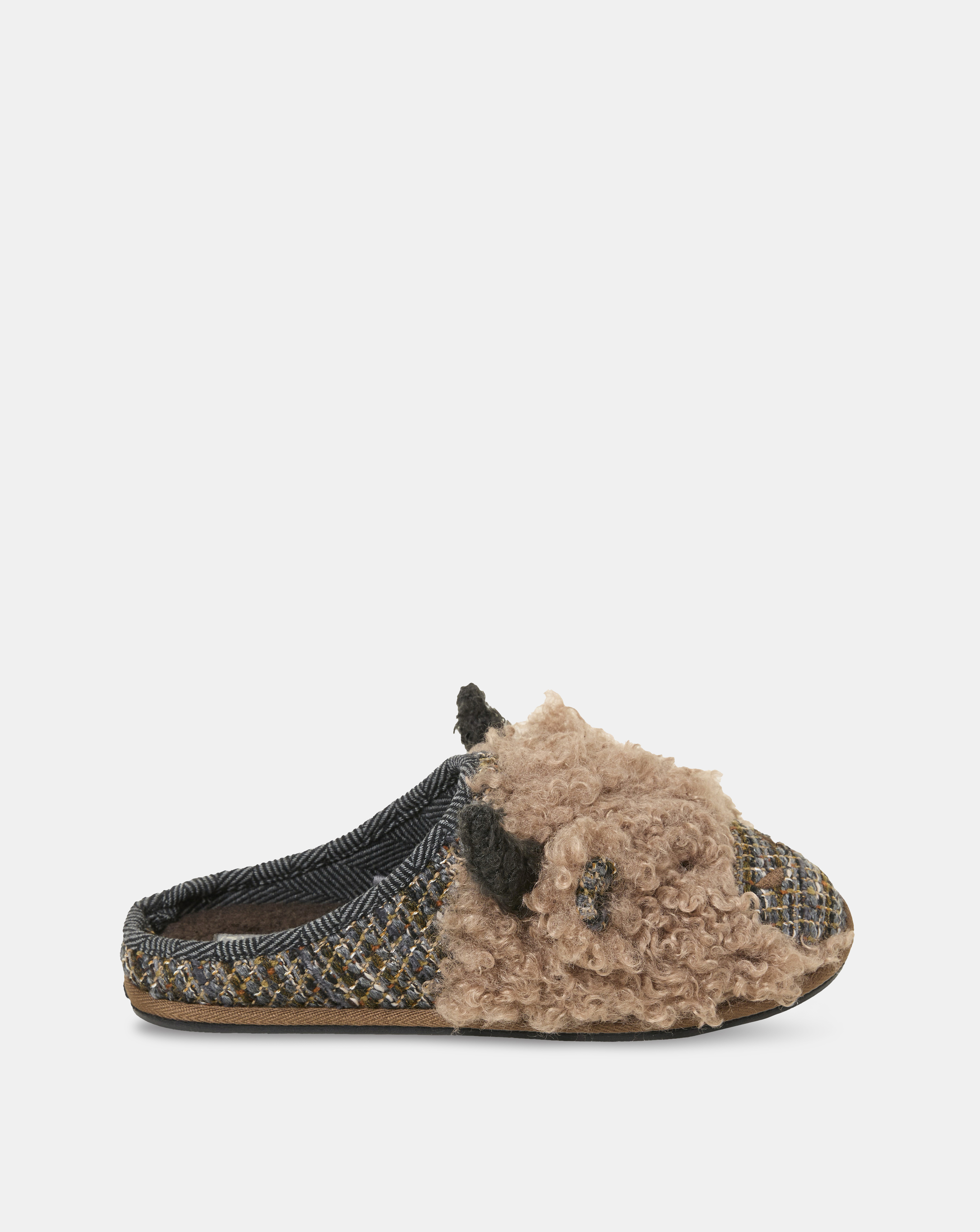 FatFace Hamish Cow Slipper - Brown