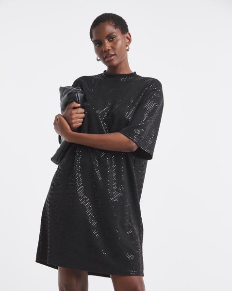 Sparkle T-shirt Dresss