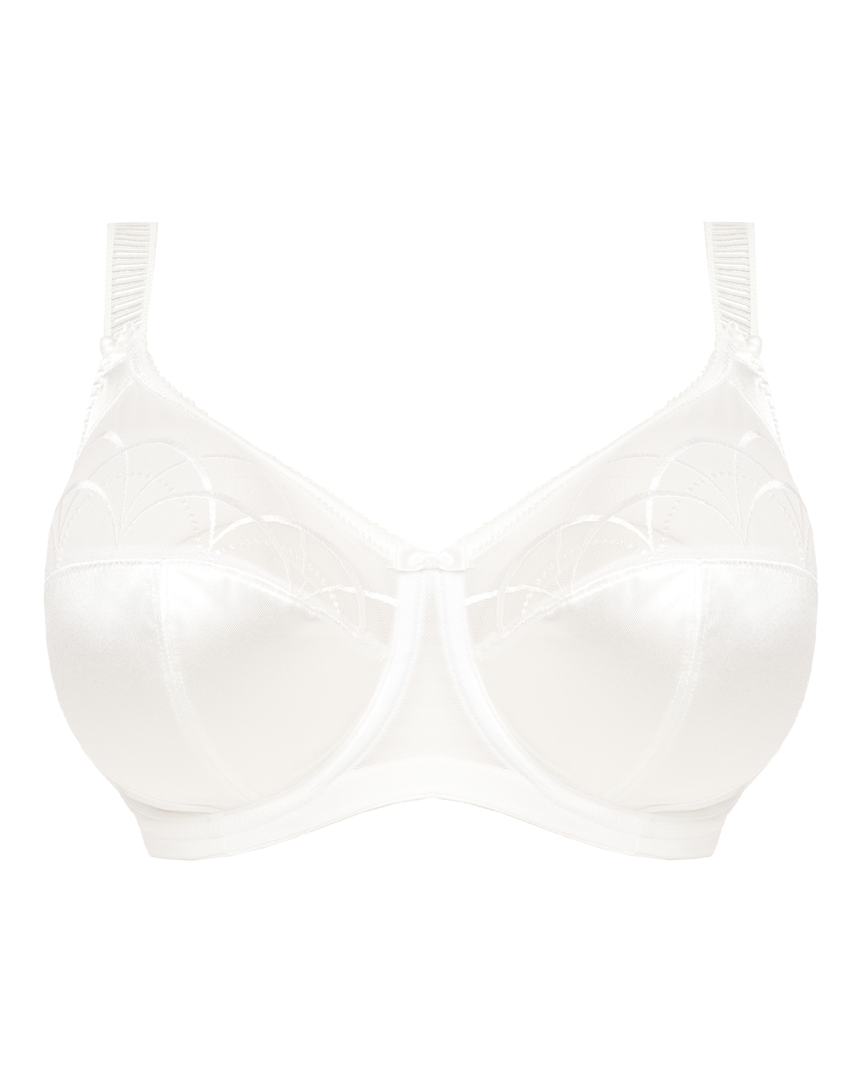 Elomi Cate Full Cup Wired Bra - White - Size 38DD - Women's