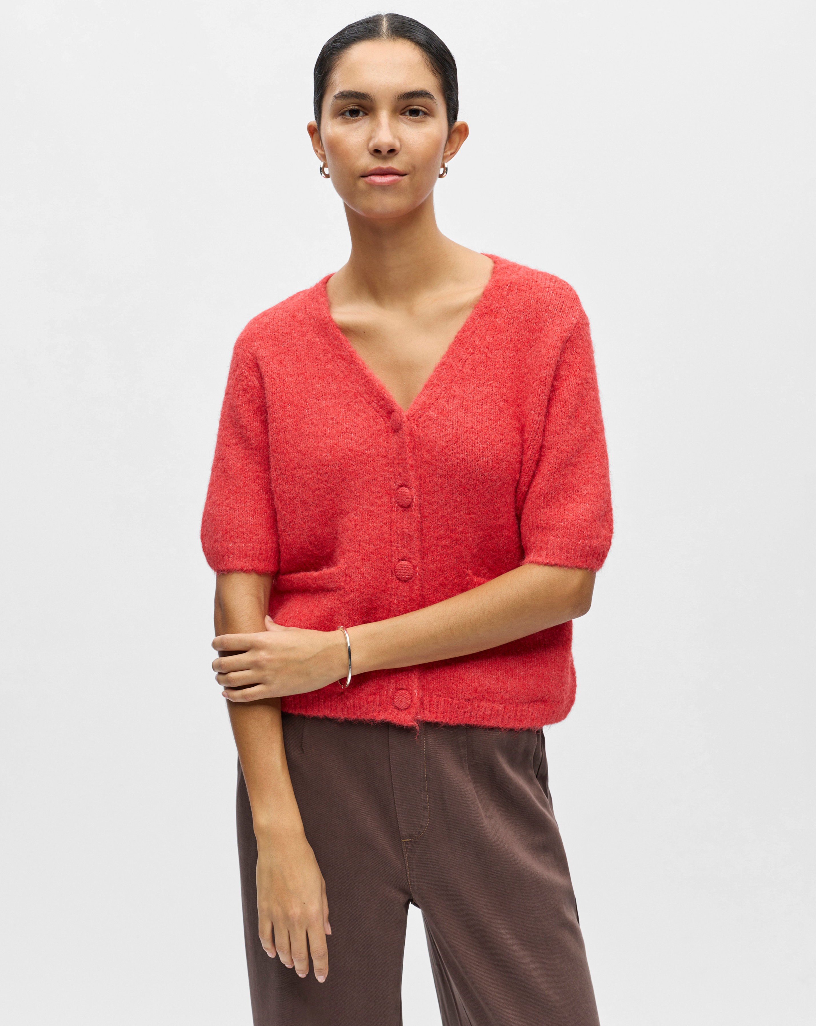 Object Short Sleeve Cardigan