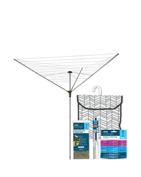 Minky Easy Breeze Airer with Accessories