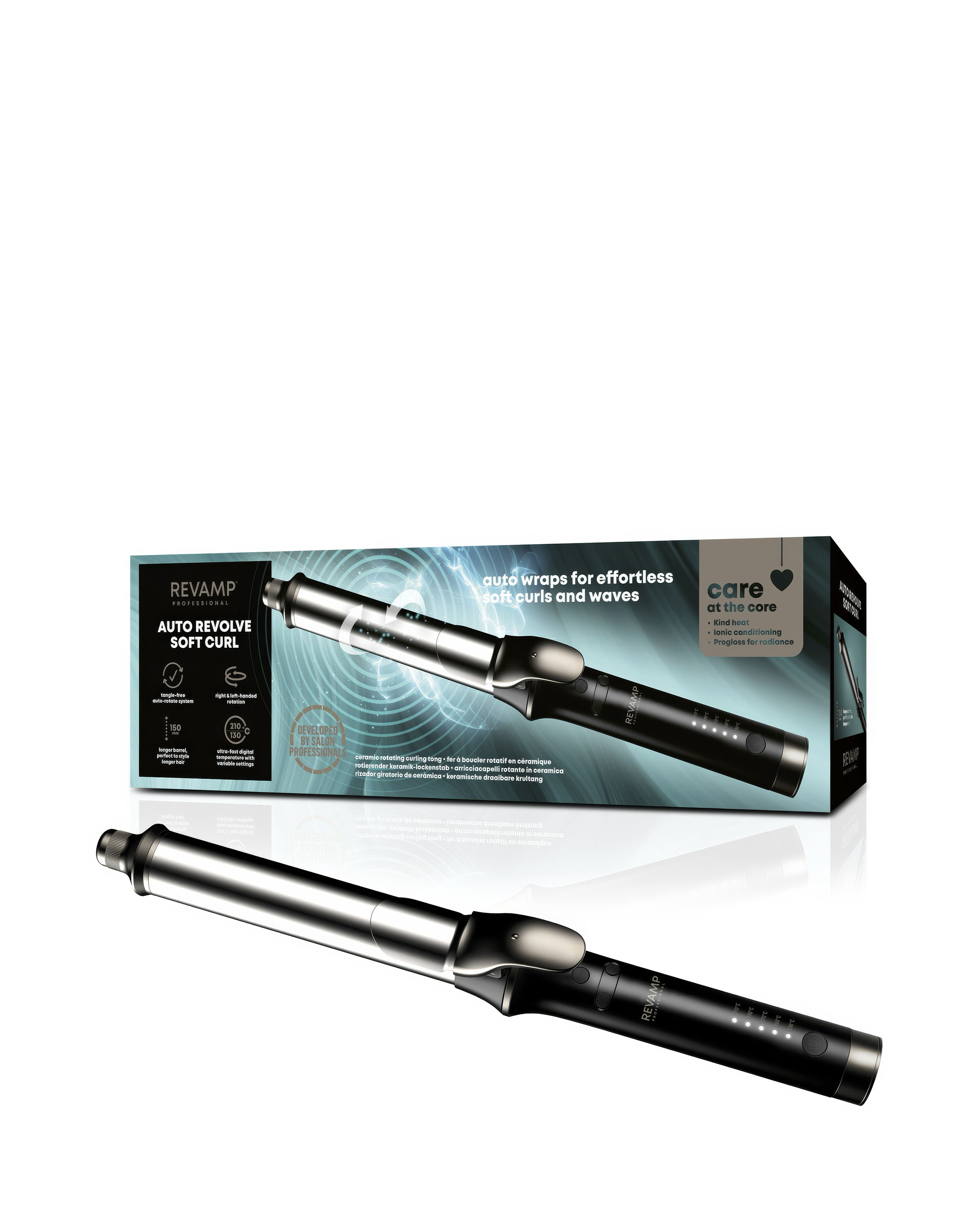 Revamp Auto Rotating Curling Tong