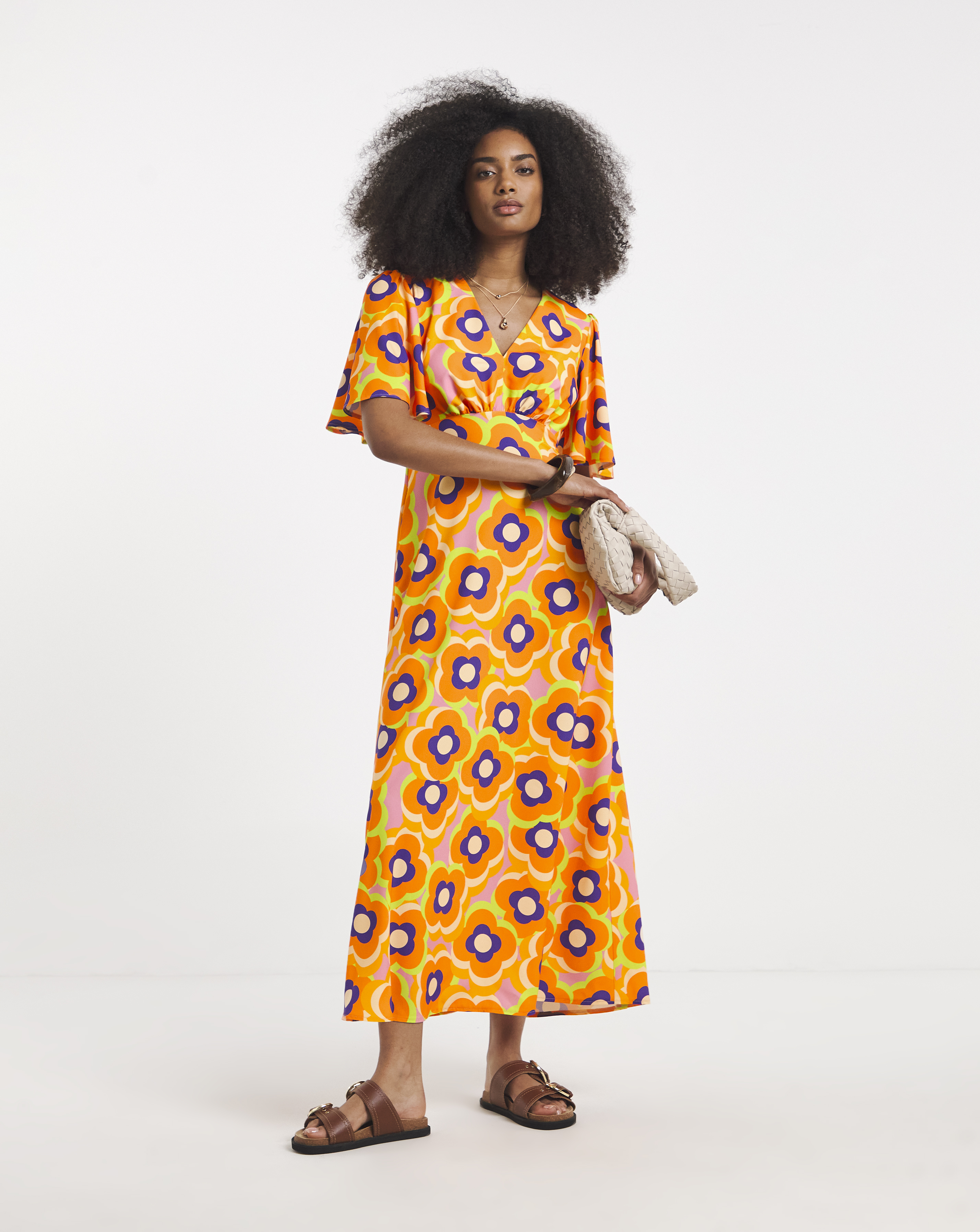 Twisted Wunder Maxi Satin Dress