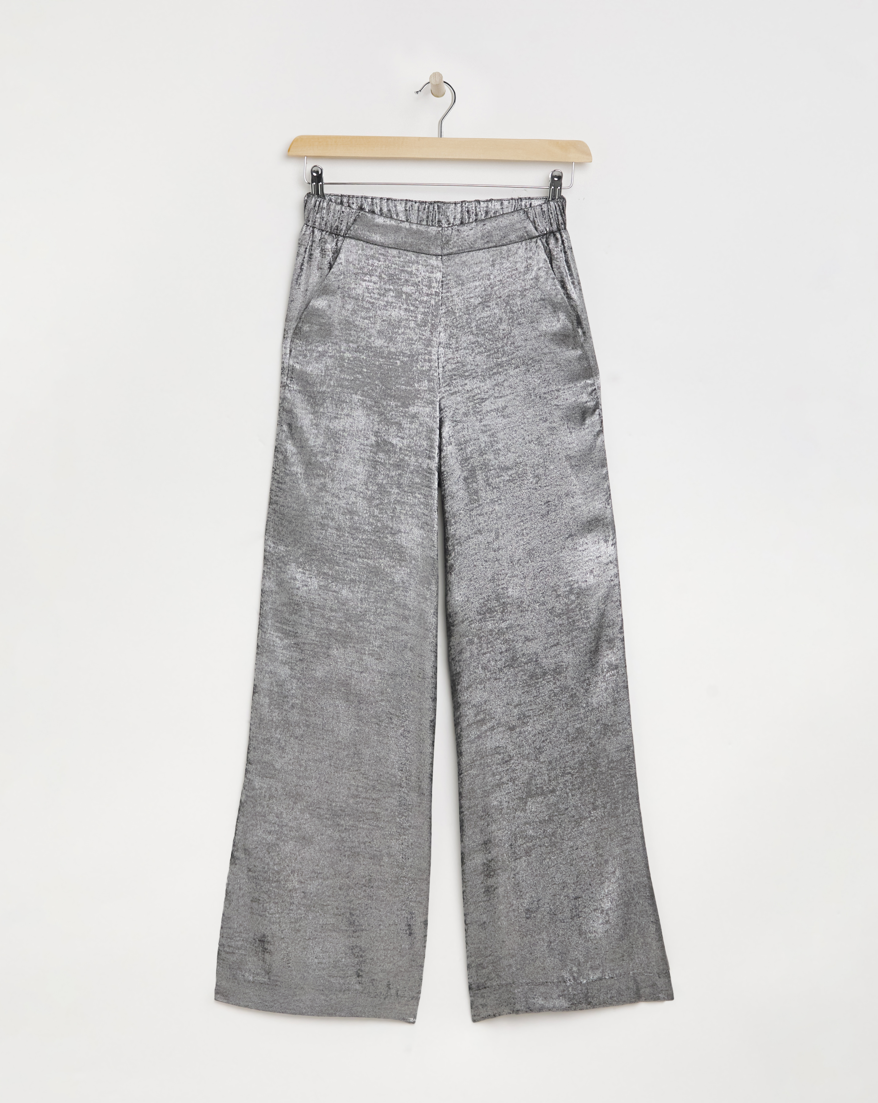 Joanna Hope Hammered Foil Wide Trouser