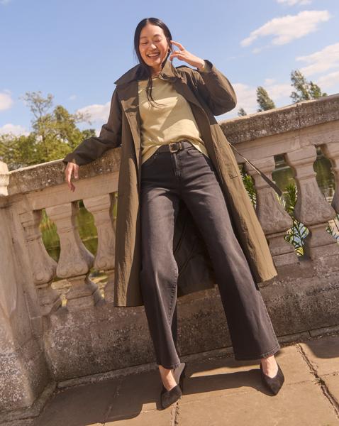 Authentic Wide Leg Jeans