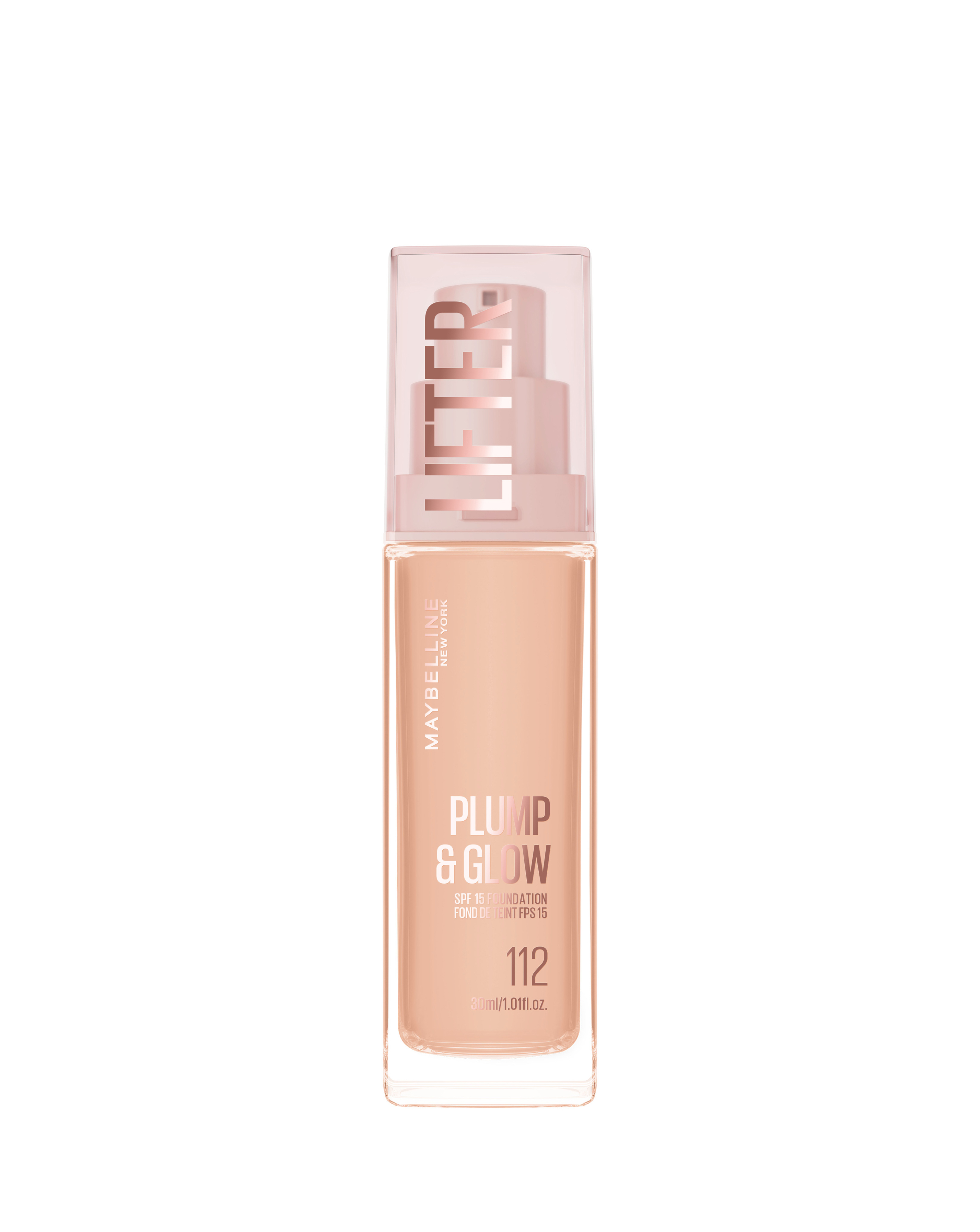 Maybelline Plump & Glow Foundation #112