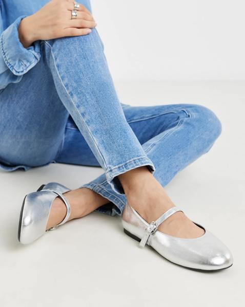 Mary Jane Ballerina Wide Fit