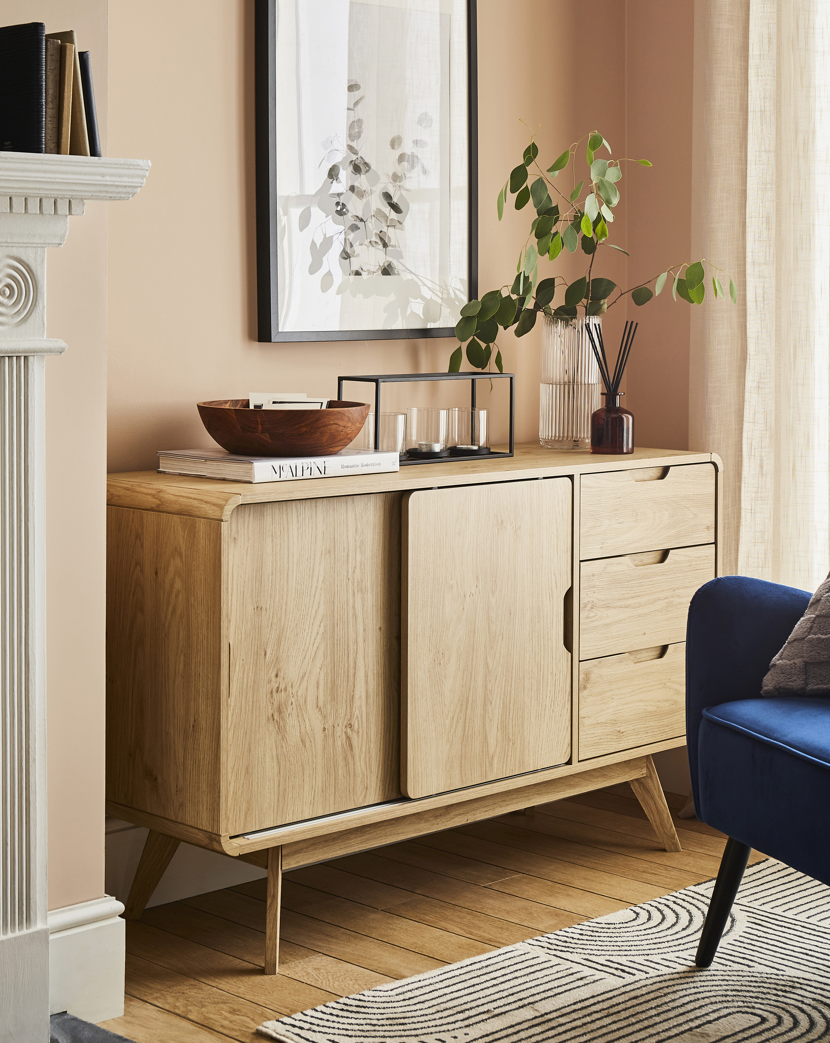 Oslo Sliding Door Sideboard