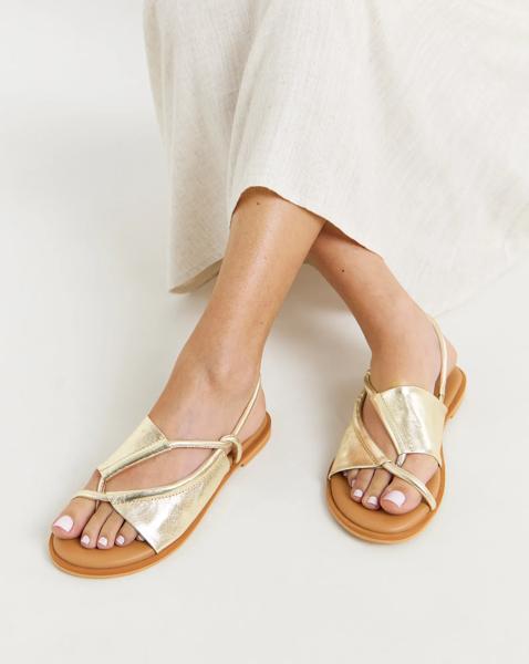 Intricate Toe Post Sandal Wide