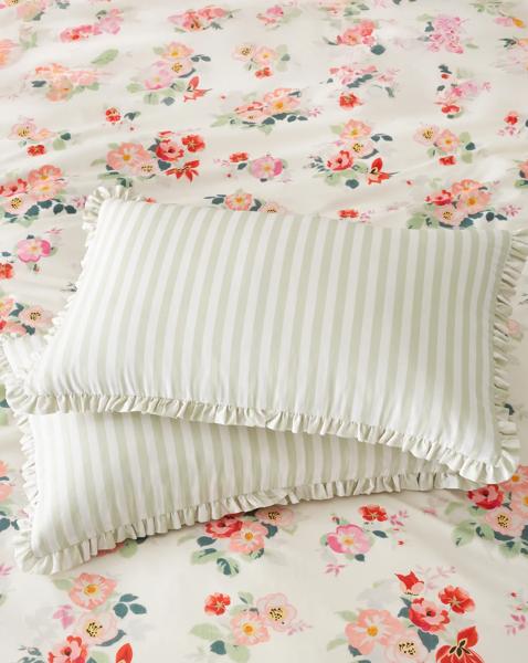 New In - Cath Kidston Canopy Stripe Pillowcase