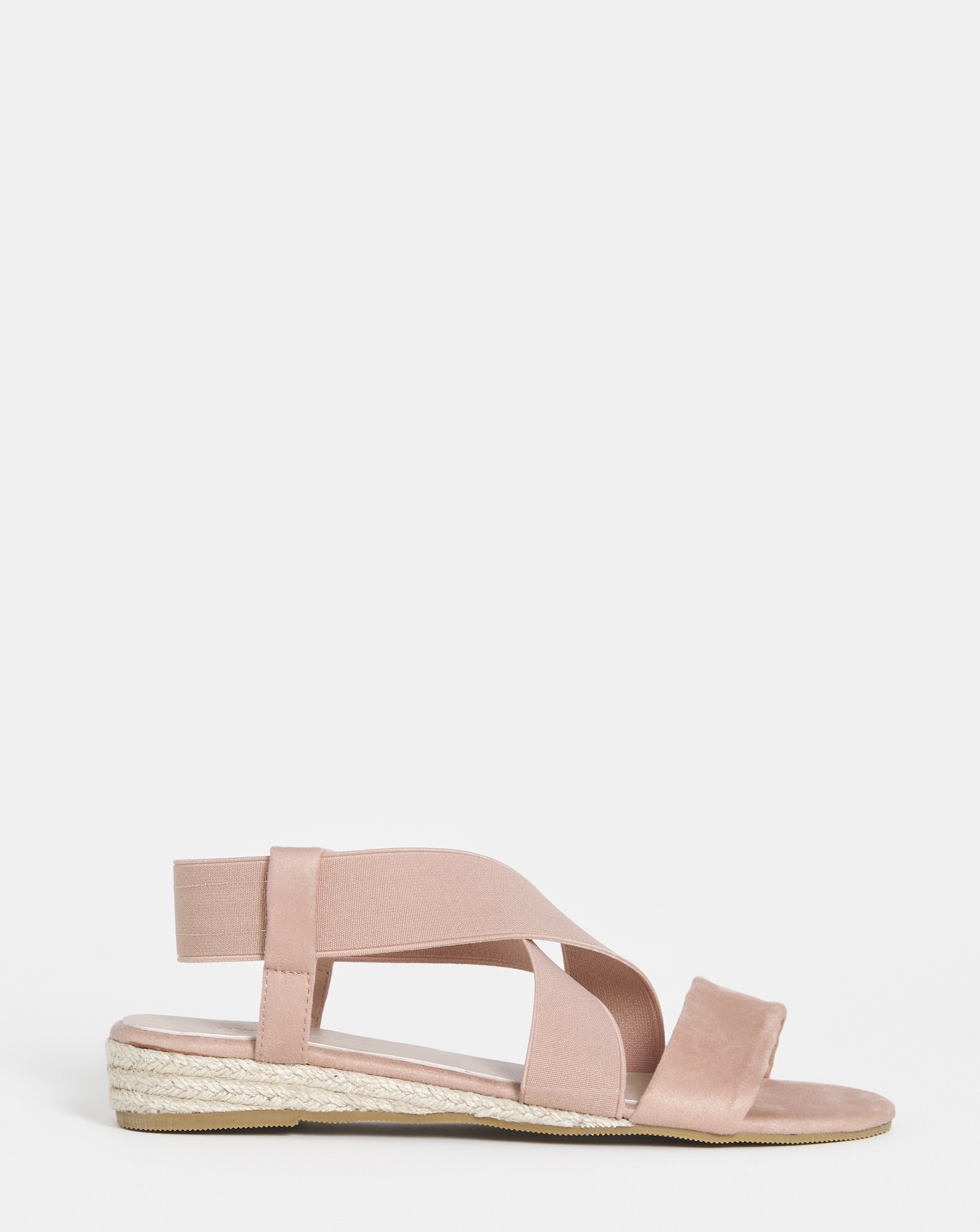 Low Wedge Espadrilles Ex Wide