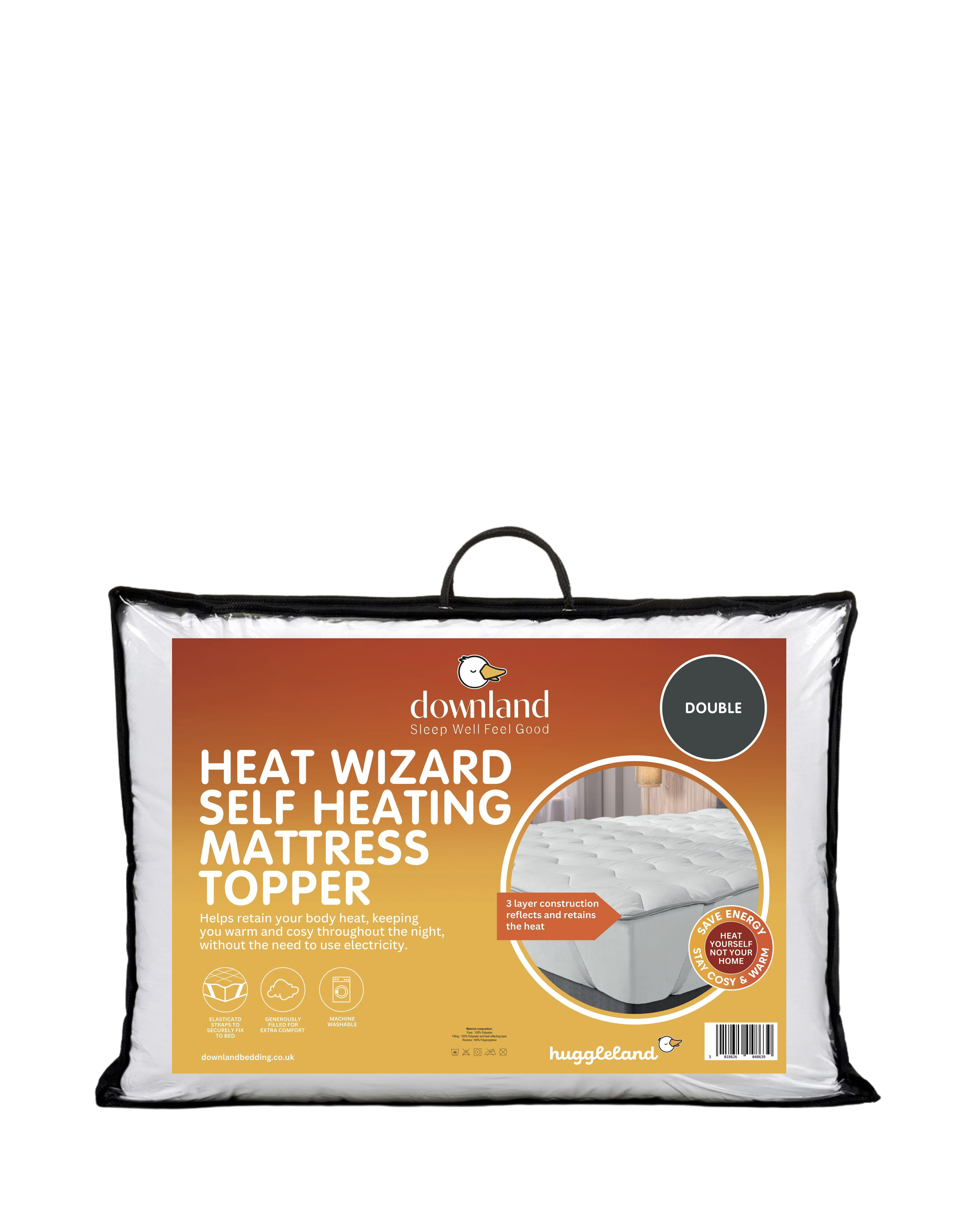 Downland Self Heating Mattress Topper