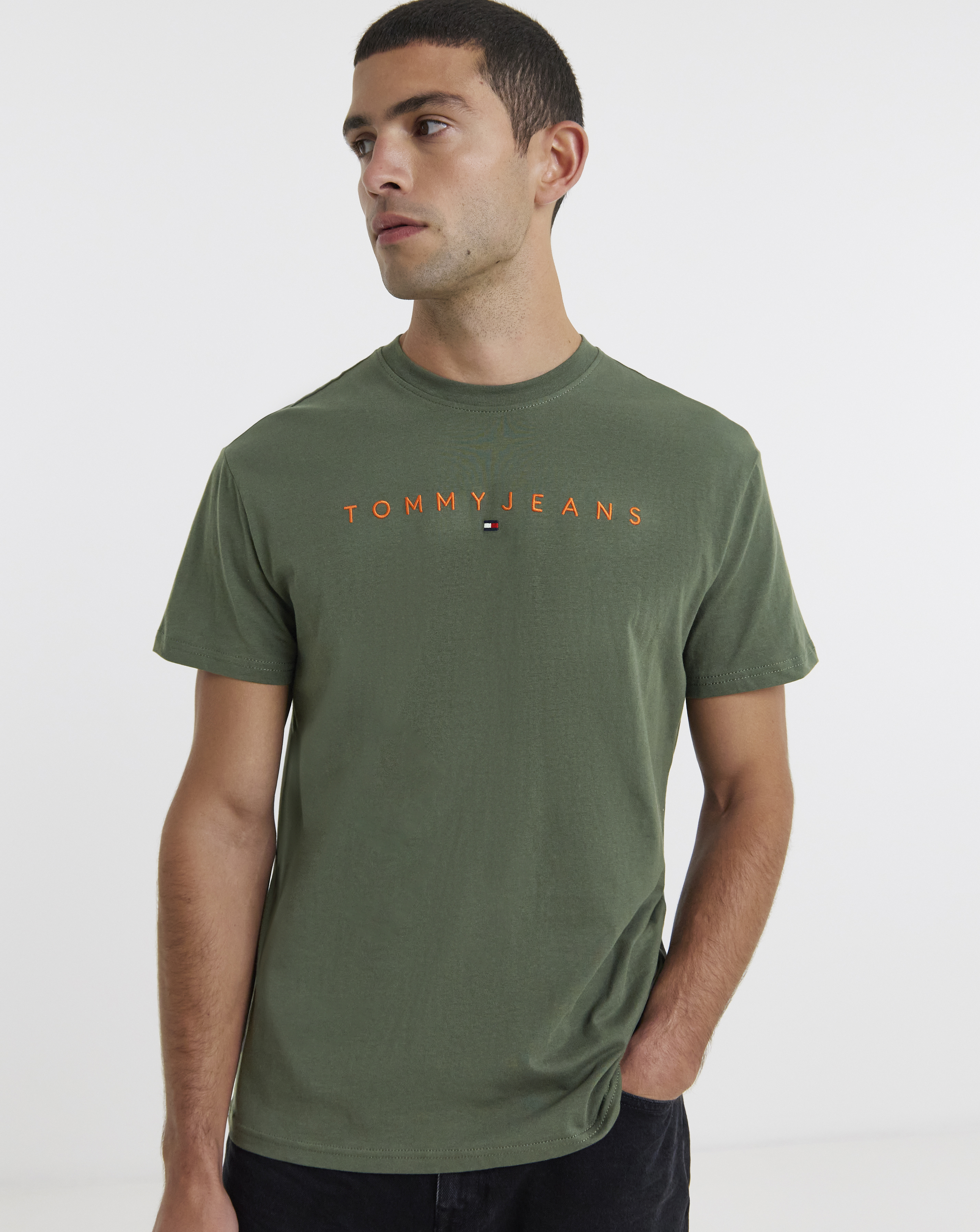 Tommy Jeans Logo T-Shirt - Green