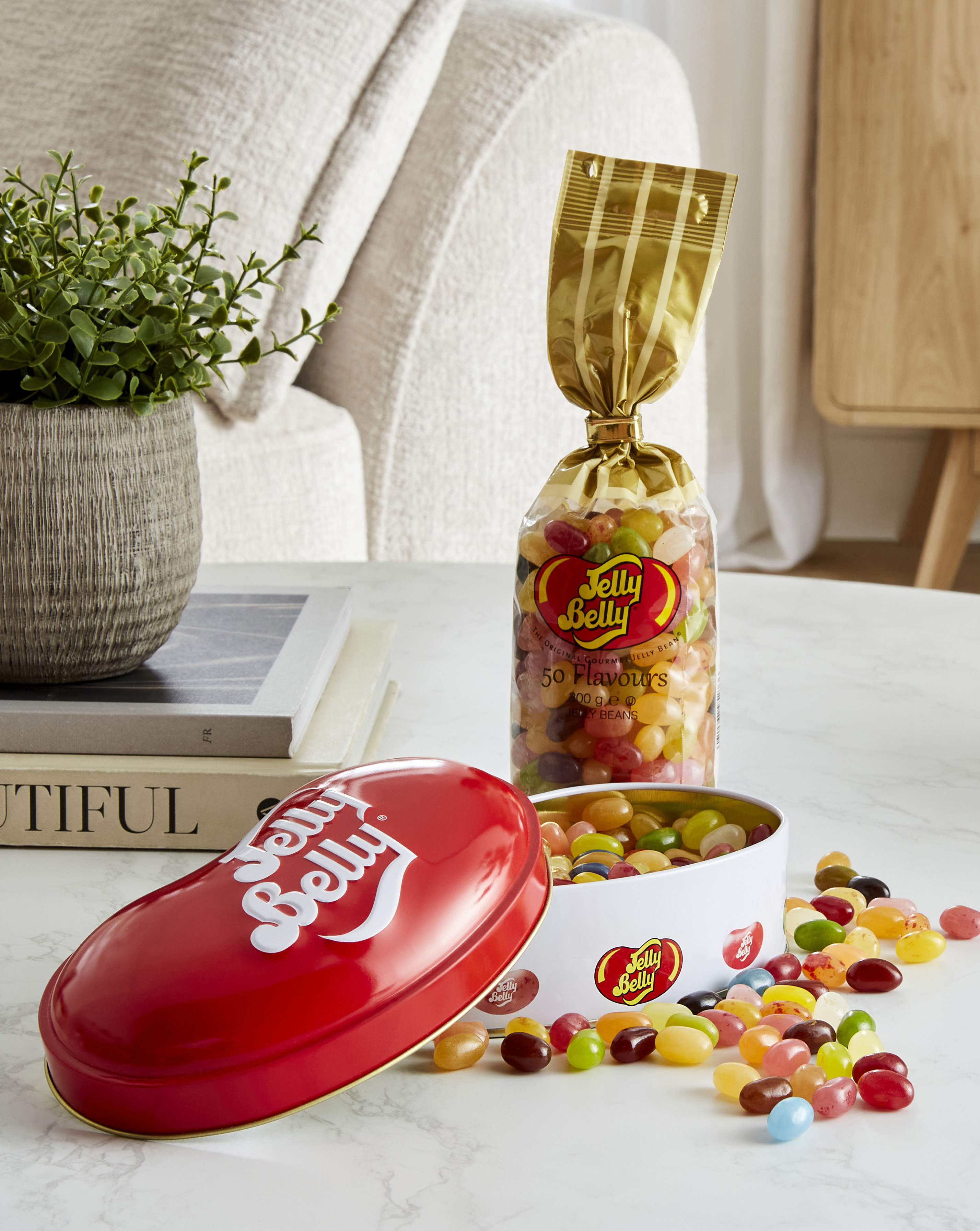 Jelly Belly Gift Tin & Assorted Mix Bag