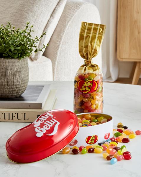 Jelly Belly Gift Tin & Assorted Mix Bag
