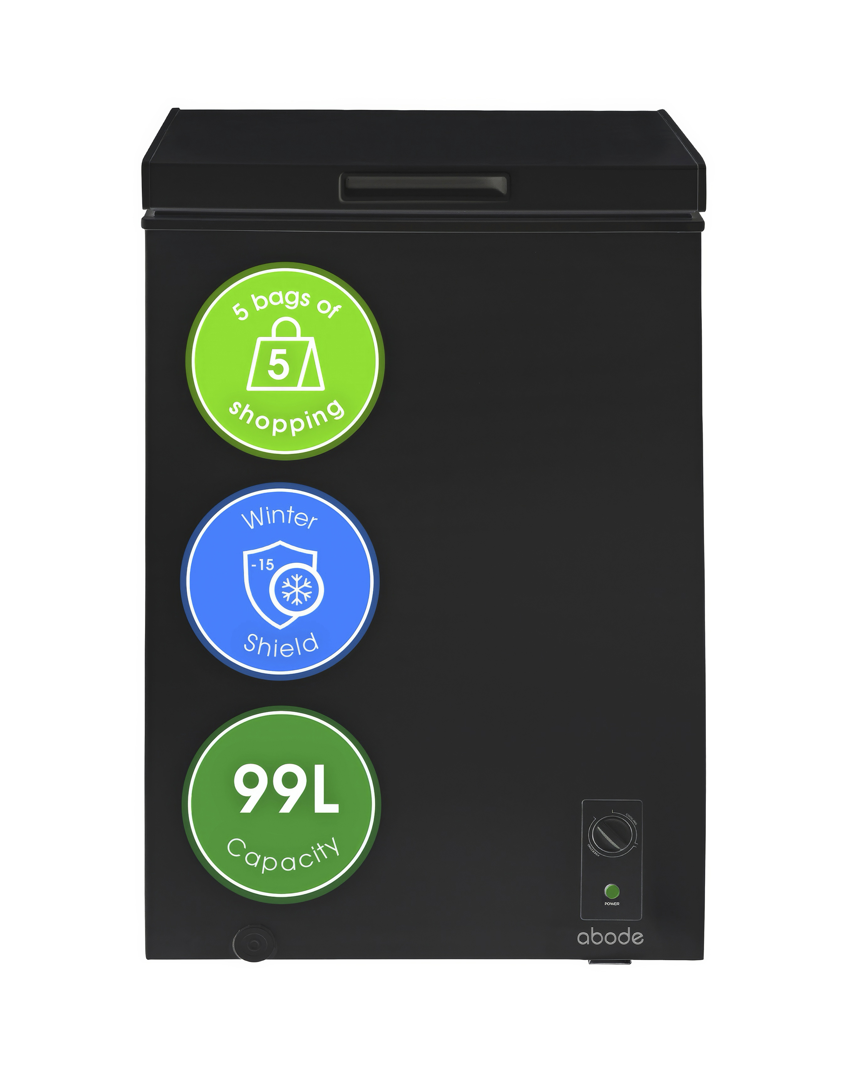 Abode A99CF0E1B Chest Freezer 99L