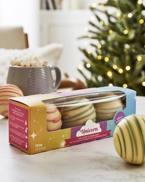 Colour Changing Hot Chocolate Bombes