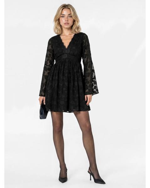Lovedrobe Burnout Fabric Mini Dress