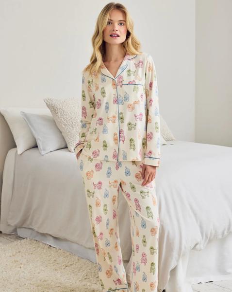 Chelsea Peers Classic Long Button Up Set