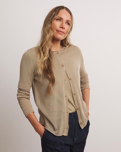 ANTHOLOGY LIGHTWEIGHT KNITTED CARDIGAN