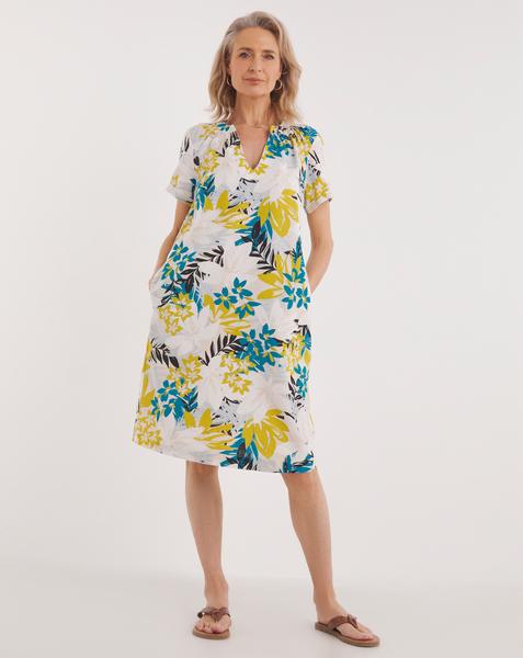 Julipa Linen Shift Dress