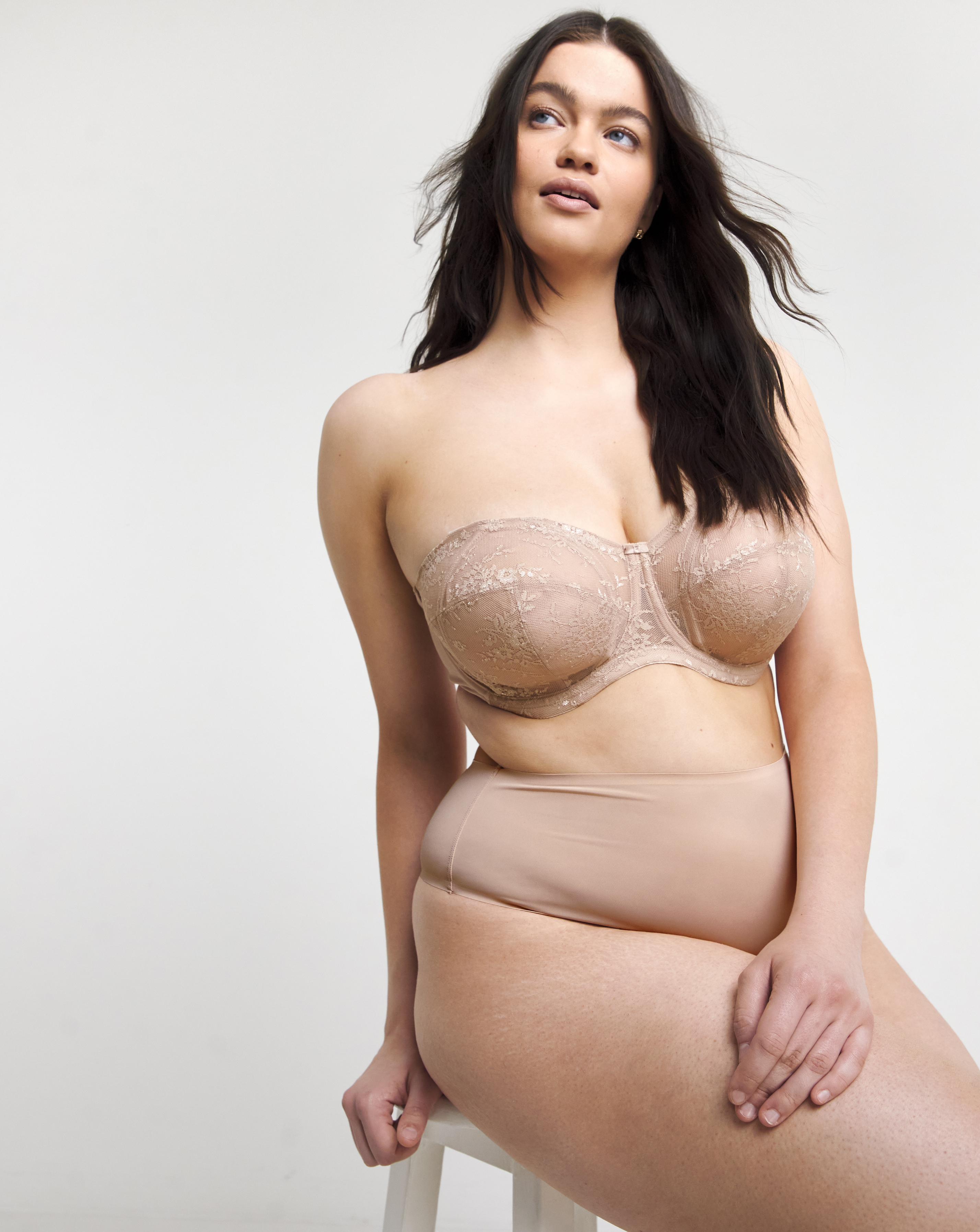 Goddess Verity Strapless Wired Bra Fawn