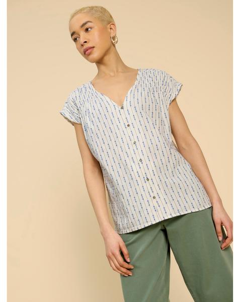White Stuff Rae Cotton Vest