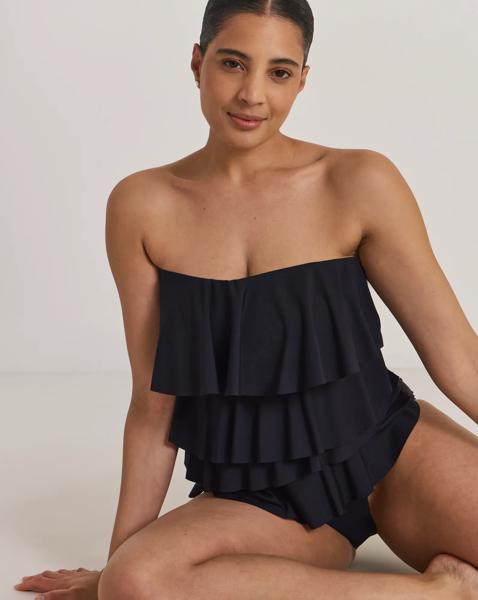 MAGISCULPT Bandeau Ruffle 360 Degree Shaping Swimsuit - Image