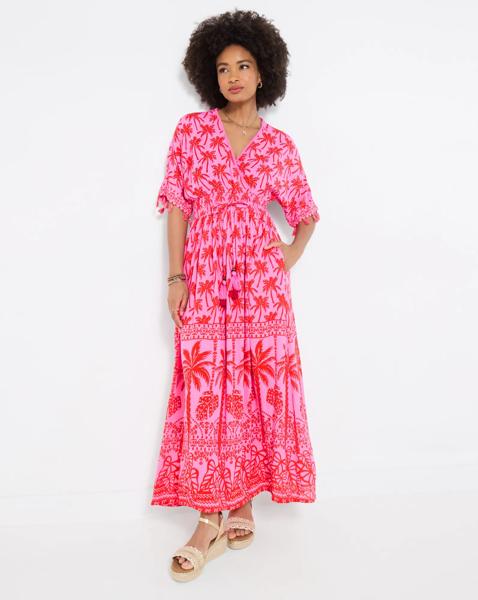 Perfect Palms Maxi Dress Petite