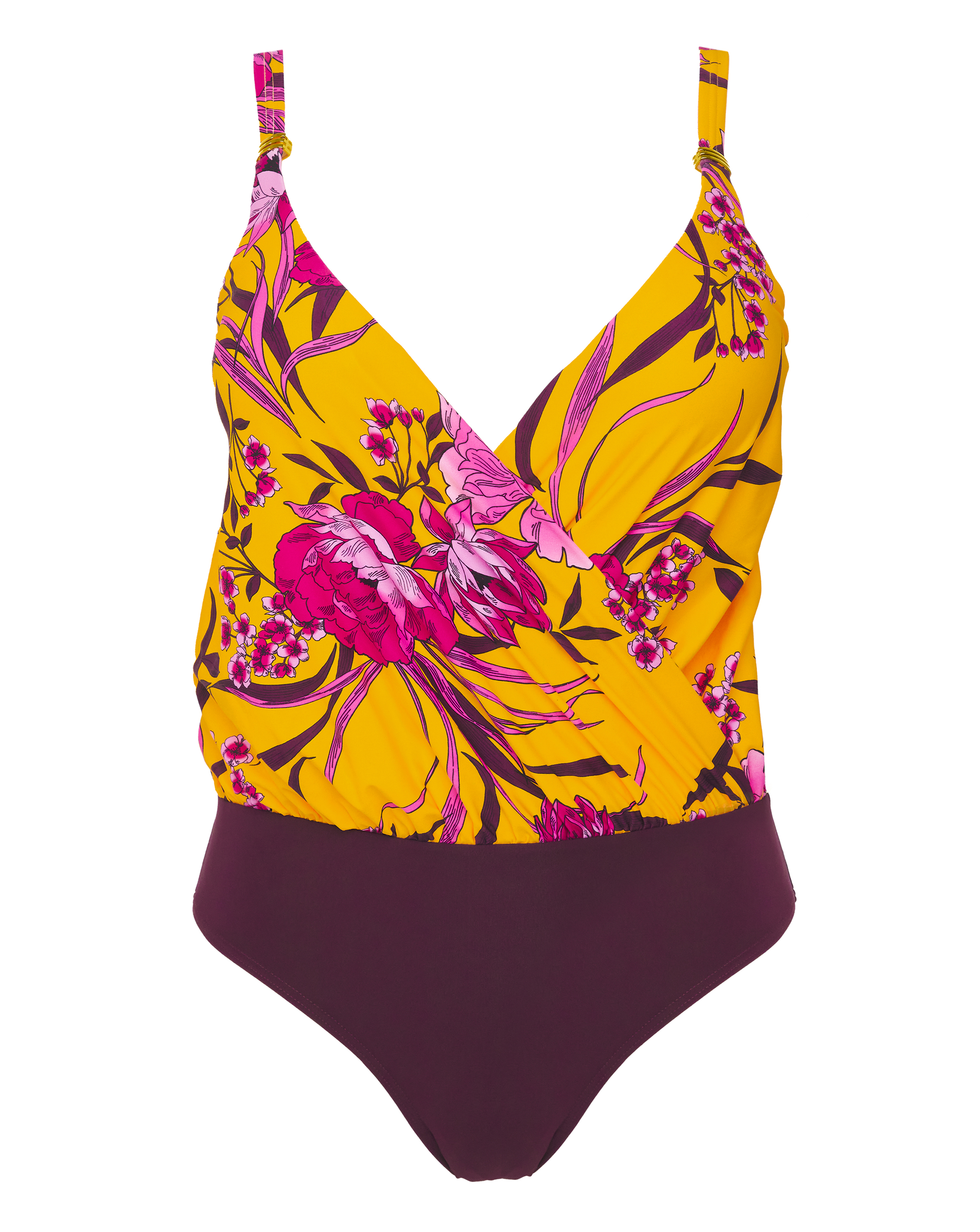 Magisculpt Twist Front Blouson Swimsuit