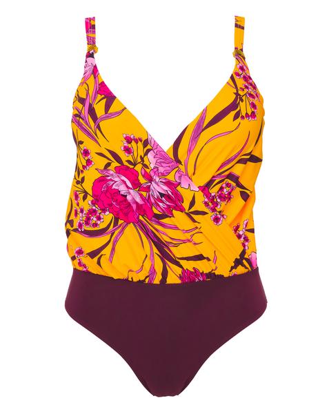 Magisculpt Twist Front Blouson Swimsuit