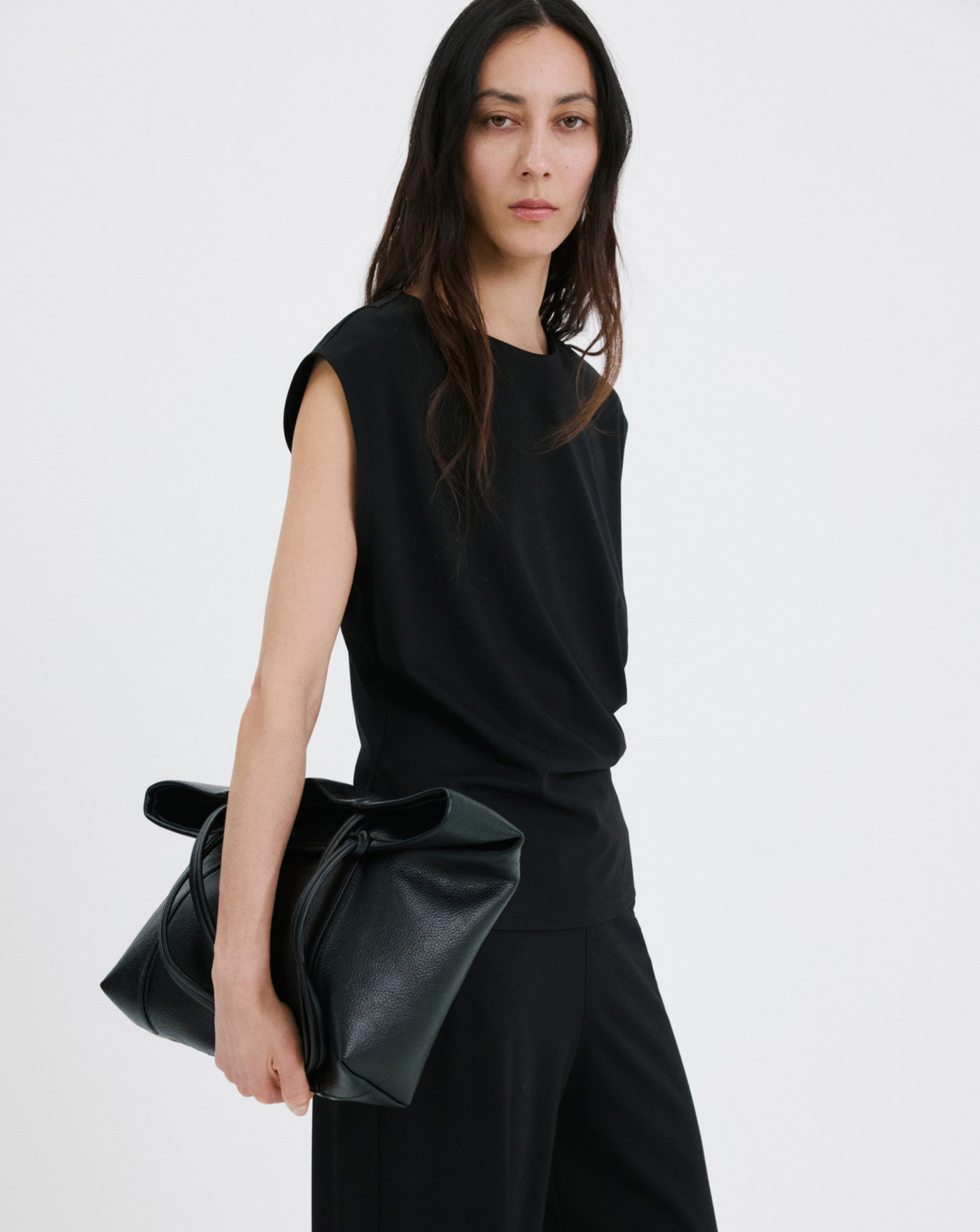 Mango Black T-Shirt Candelo - Large