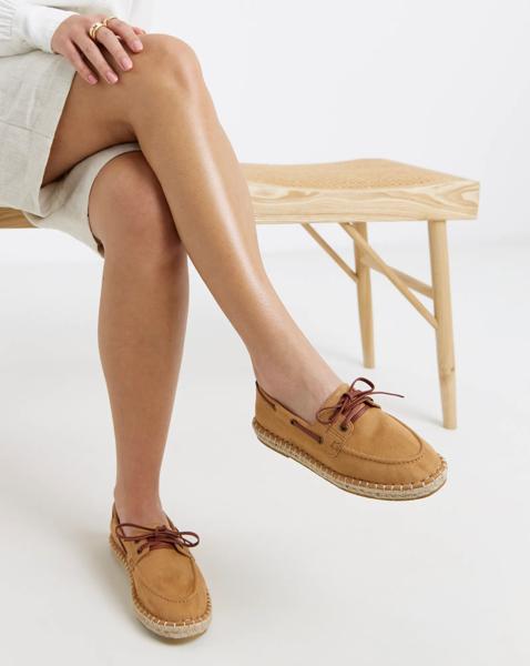 Espadrille Boat Shoe Wide Fit