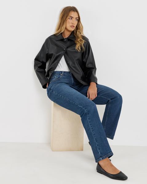 SBE 99 1 Indigo Relaxed Straight Jeans