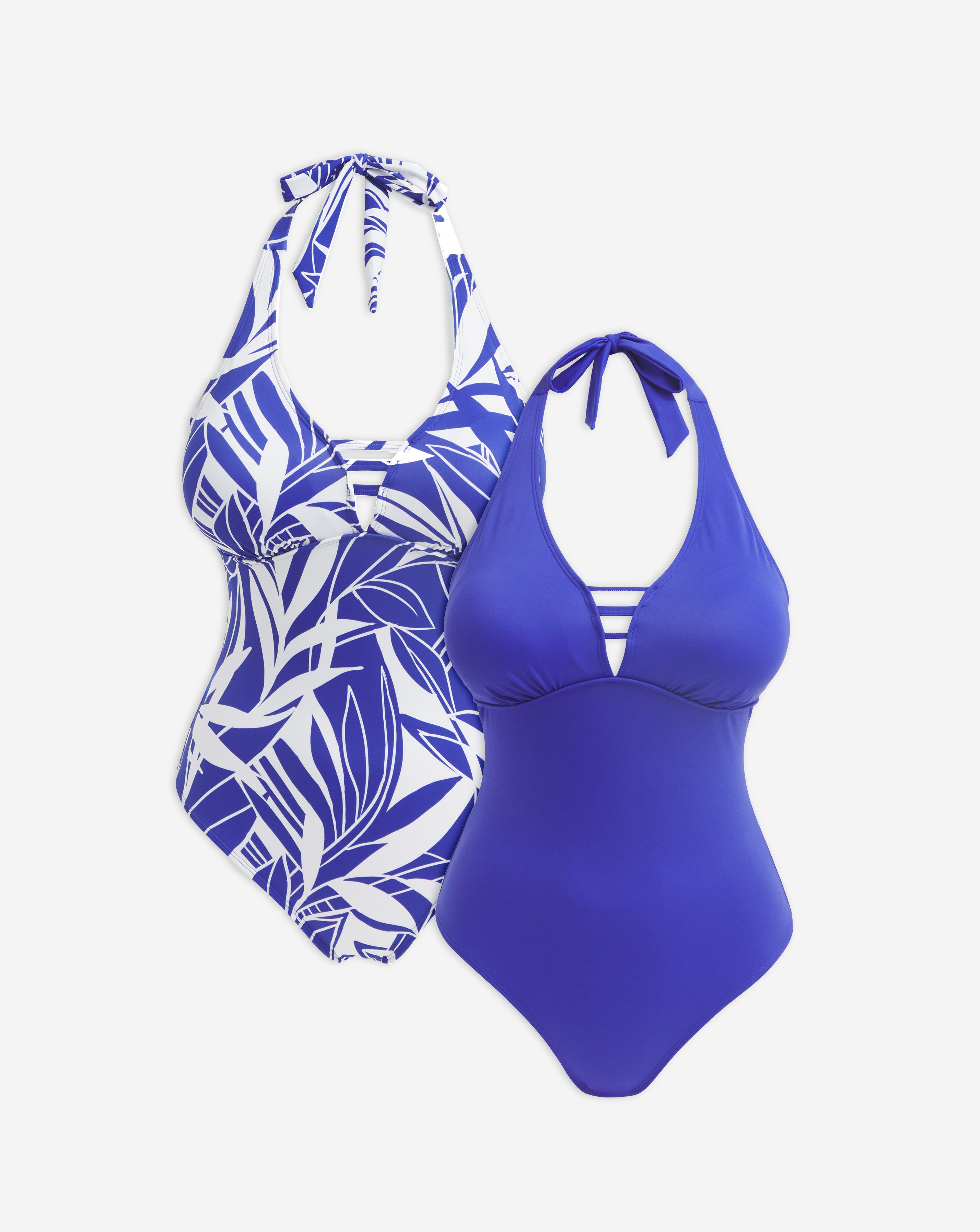 Value 2 Pack Halterneck Swimsuits