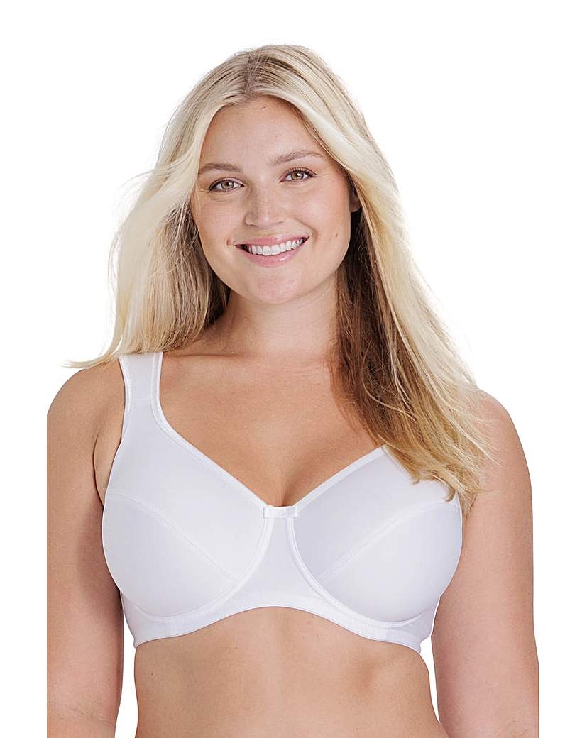 Miss Mary Of Sweden Women's White Miss Mary Tenderly Bra 46C
