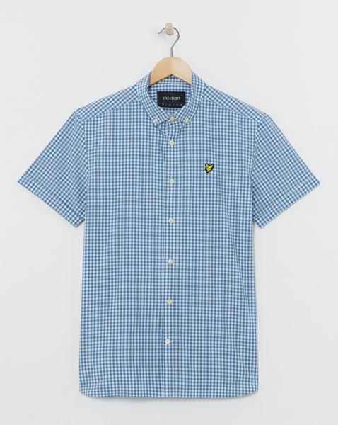Lyle & Scott Short Sleeve Gingham Shirt