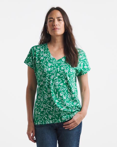 V-Neck Short Sleeve T-Shirt