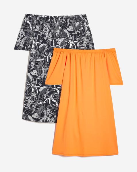 Two Pack Bardot Dress