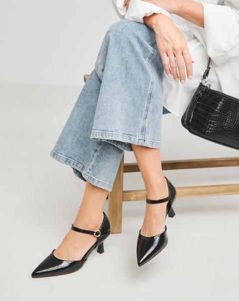 Toe Part Pointed Heels Wide Fit