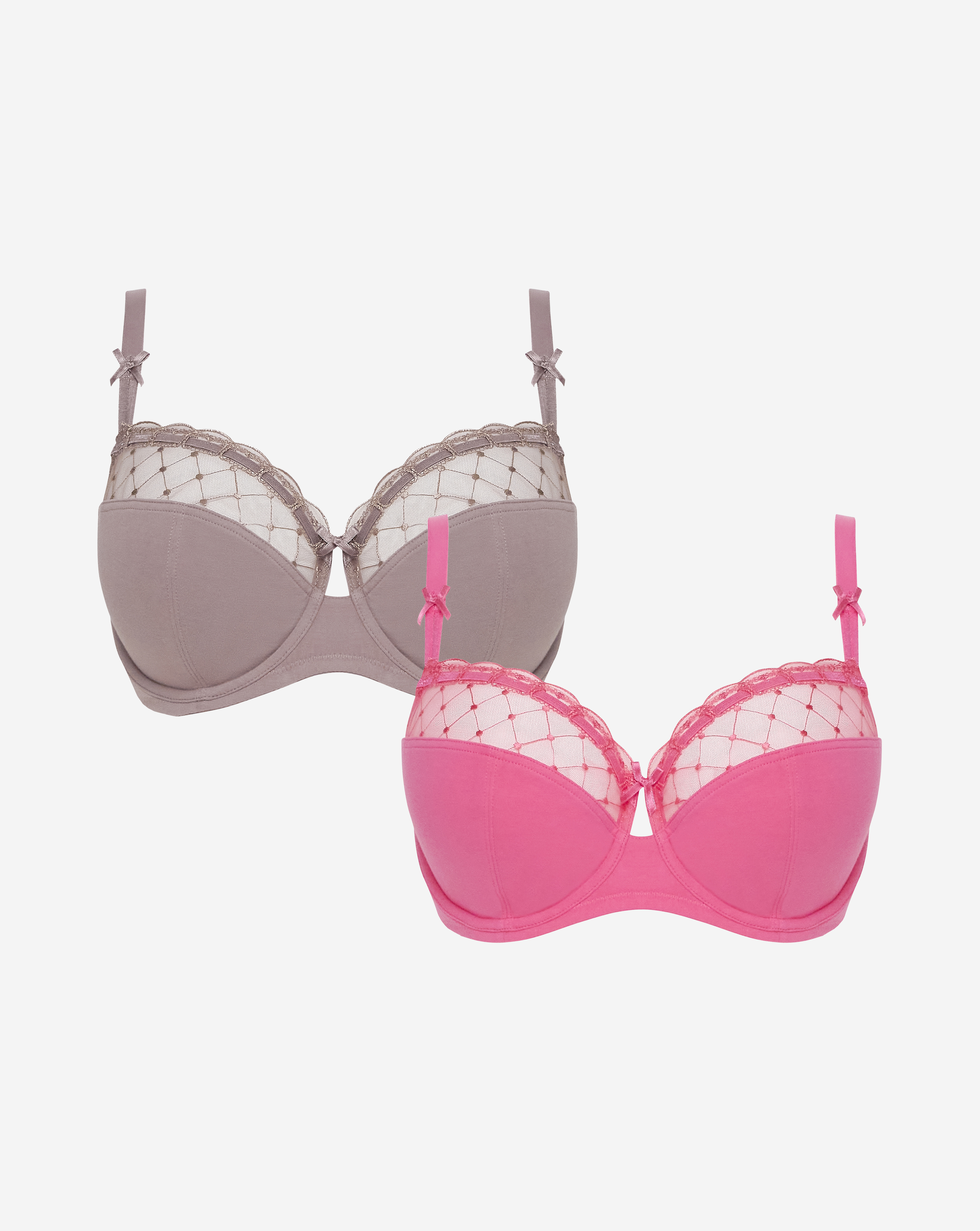 2 Pack Rachel Everyday Balcony Bras