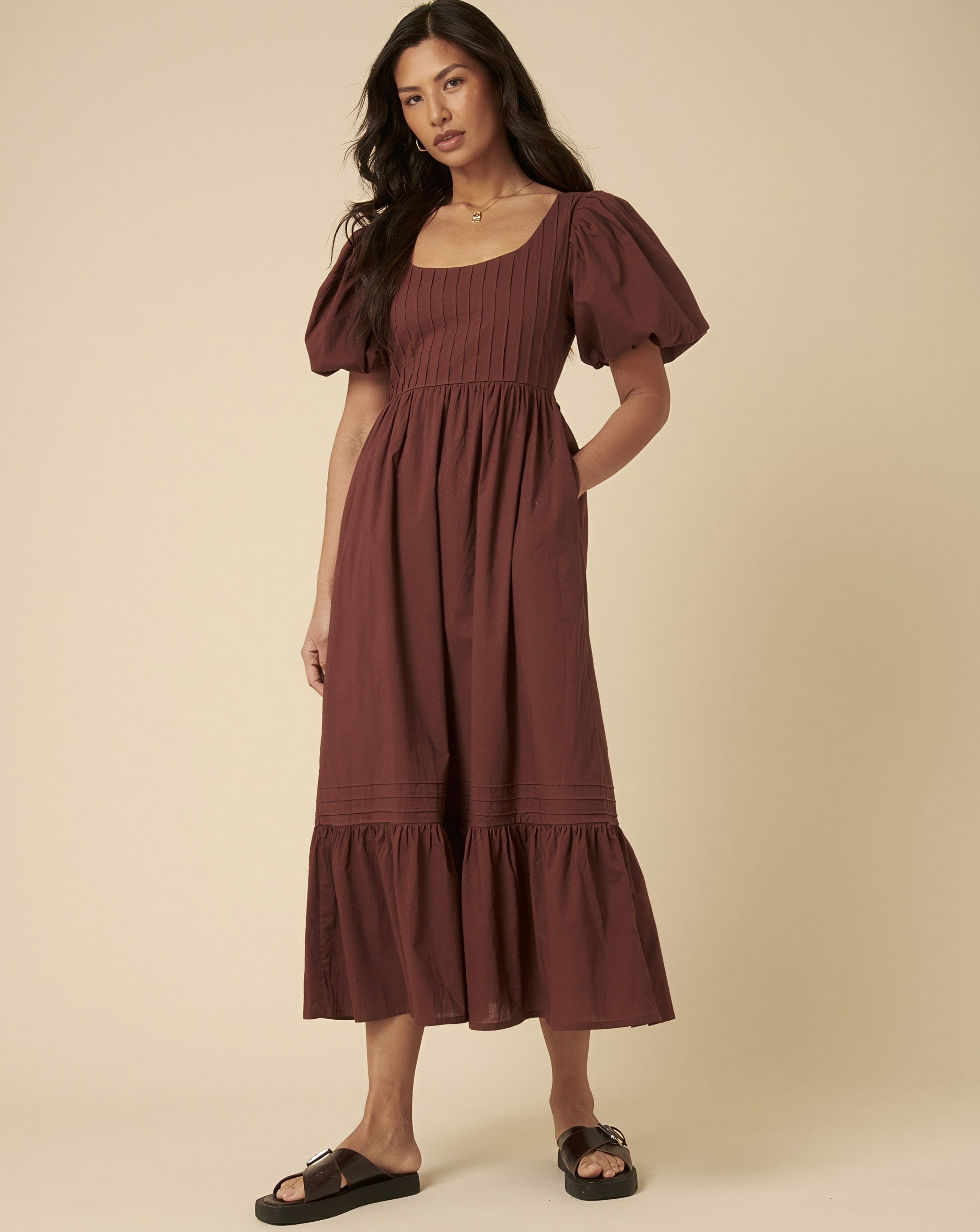 Nobody's Child Mimi Midi Dress