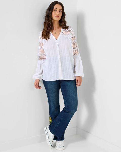 Joe Browns Laura Linen Blend Blouse