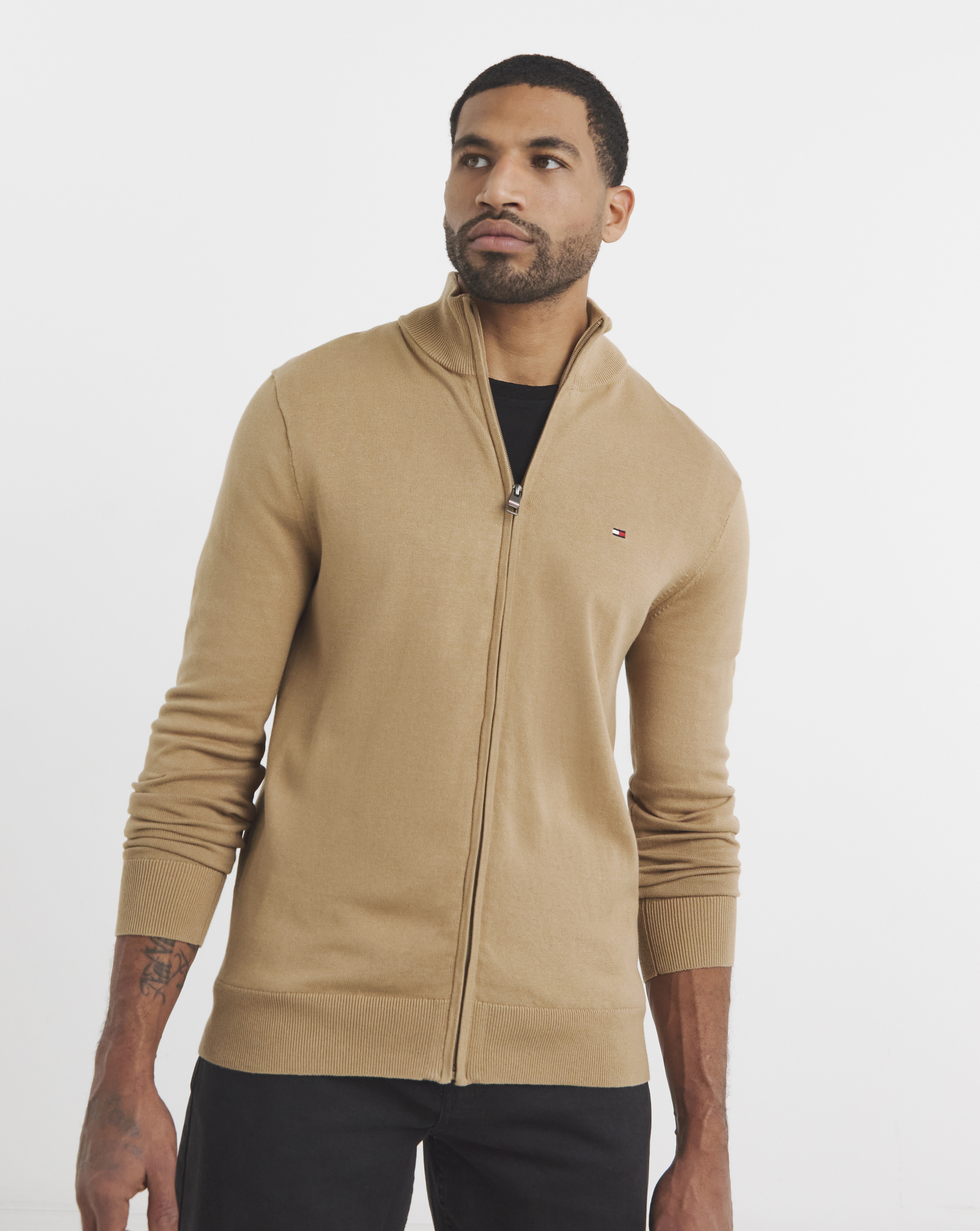 Tommy Hilfiger Zip Through Knit